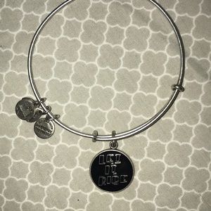 “Let it ride” Alex and Ani silver bracelet